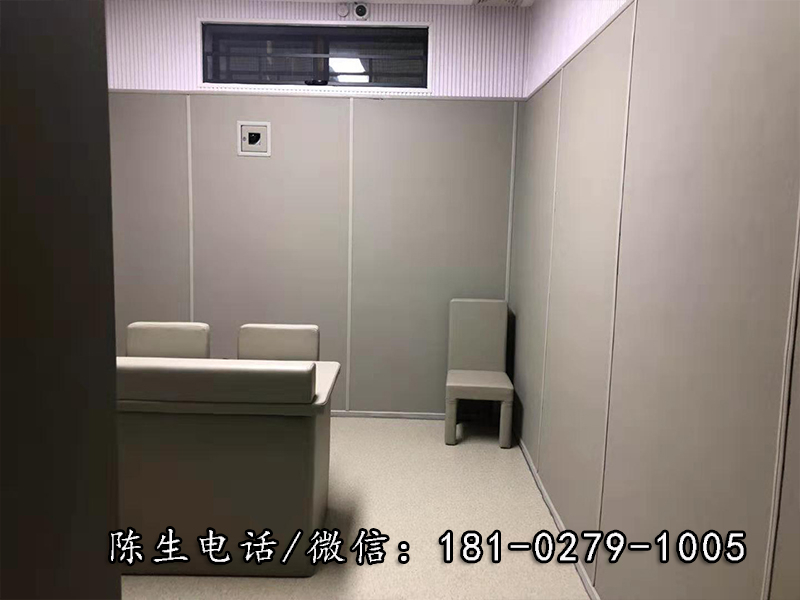 留置場所墻面用什么軟包能達到防撞防火標準